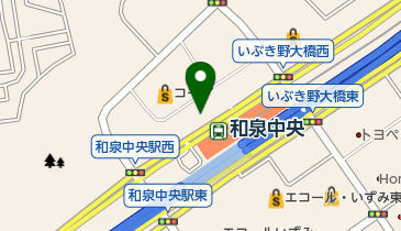 TWO BY FOUR(トゥー バイ フォー) エコール・いずみ店の地図画像