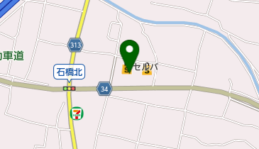 セルバ 笛吹境川店の地図画像