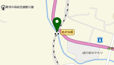 釜石線 宮守川橋梁 (めがね橋)の地図画像