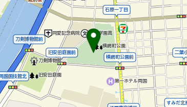 東京都慰霊堂の地図画像