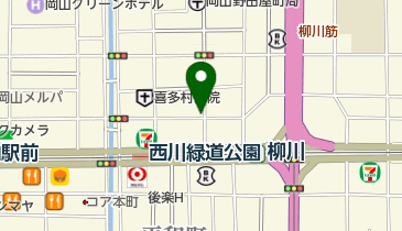 ダイニングバー コマの地図画像