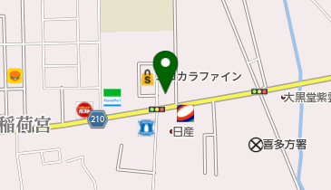 まるやま 喜多方店の地図画像