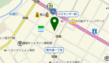 リセールショップ なんだり館の地図画像