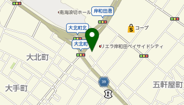 ダスキン レントオール 岸和田ステーションの地図画像