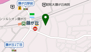 サバススポーツクラブ 藤が丘の地図画像