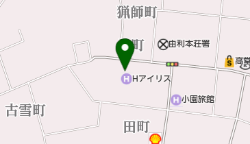 ホテルアイリス スカイレストラン 天空の地図画像