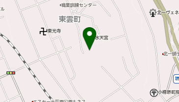 水天宮の桜の地図画像