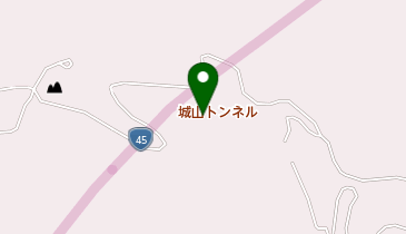城山公園(大槌町)の地図画像