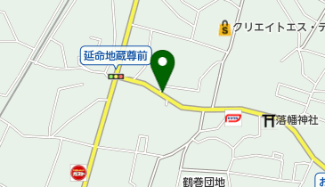 鶴巻の大ケヤキの地図画像