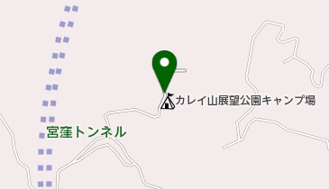 カレイ山展望台の地図画像
