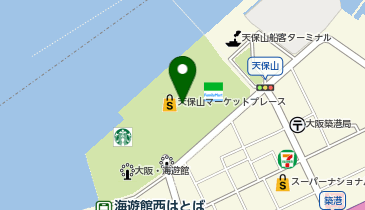 阿倍野屋 天保山マーケットプレイス店の地図画像
