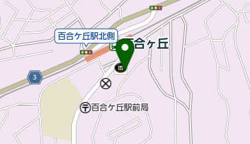 ちよだ鮨 百合ヶ丘店の地図画像