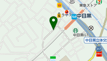 namu-(ナムー) カウセリング / サウンドヒーリングルーム 中目黒の地図画像