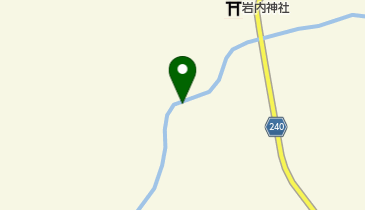 岩内仙峡(岩内仙境)の地図画像