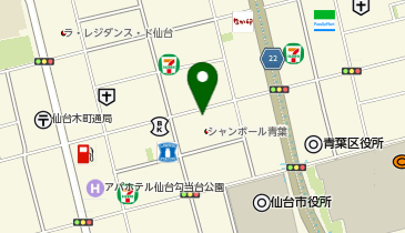 漢方の桃苑堂の地図画像