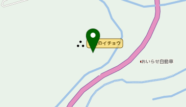 法量のイチョウの地図画像