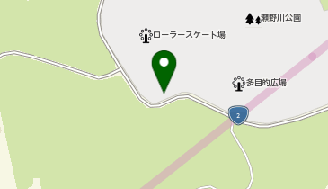 瀬野川公園 屋内運動場の地図画像