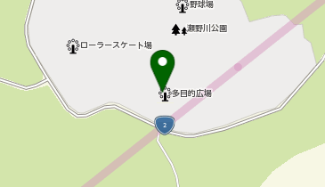 瀬野川公園 グラウンドの地図画像