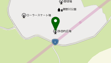 瀬野川公園 芝生広場の地図画像