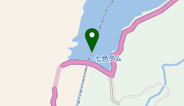 七色ダムの地図画像
