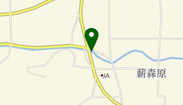 郷の源氏蛍発生地の地図画像