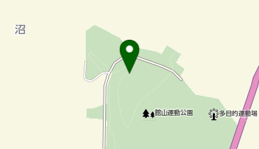 館山運動公園 体育館の地図画像