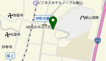 飯山市武道館の地図画像