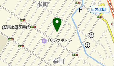 焼肉 まんぐうの地図画像