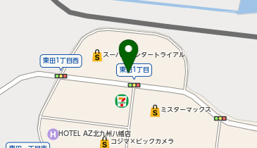 北九州テレコムセンター1号館の地図画像