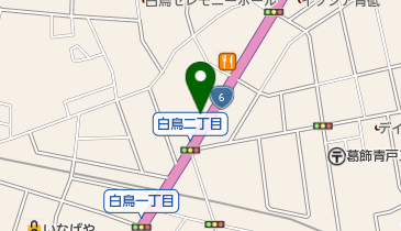 レンタルバイク 葛飾店トーテム・ポール 葛飾の地図画像