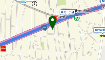 レンタルバイク 駒沢店パワーステーション駒沢の地図画像