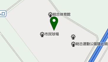 ひたちなか市総合運動公園 総合運動場の地図画像