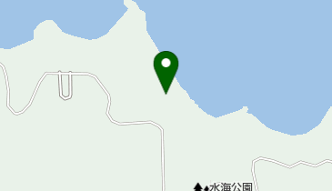 愛の浜海水浴場の地図画像
