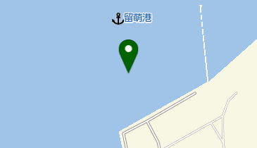 留萌港の地図画像