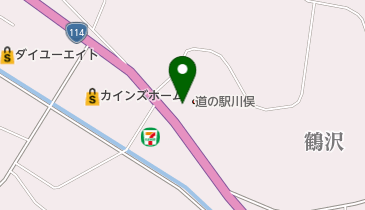 かわまた銘品館シルクピアの地図画像