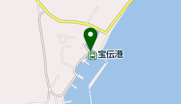 宝伝港の地図画像