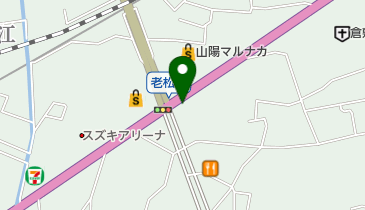 ベクトル 老松店の地図画像