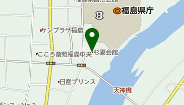 杉妻会館 レストラン リビエールの地図画像