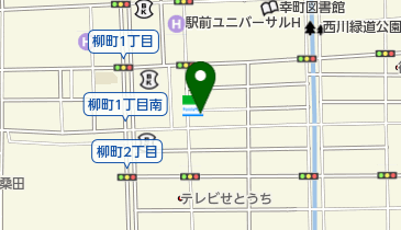 鮨 馬戸の地図画像