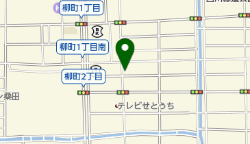 骨付き鶏 葉隠(ハガグレ)の地図画像