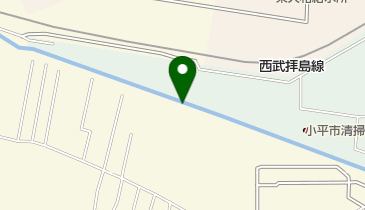 玉川上水緑道の地図画像