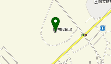 名取市民球場の地図画像