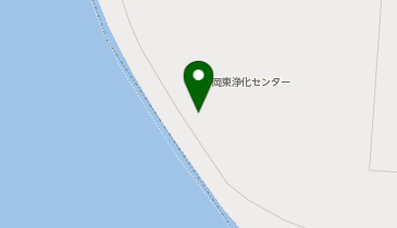 岡東浄化センター コスモス畑の地図画像