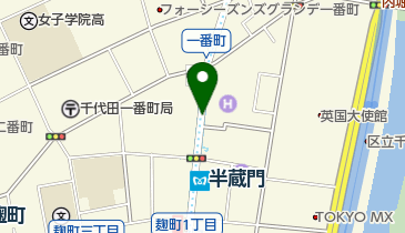 永井坂 (一番町)の地図画像