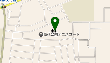 高花公園の地図画像