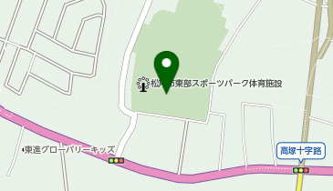 東部スポーツパーク プールの地図画像