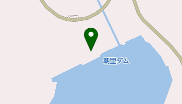 朝里ダムの地図画像