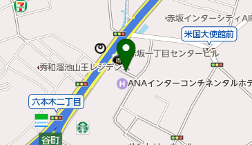 桜坂 (赤坂)の地図画像