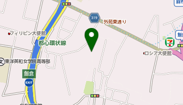 鼠坂 (麻布狸穴町)の地図画像