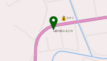 古殿町生産物直売所 おふくろの駅の地図画像